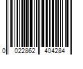 Barcode Image for UPC code 0022862404284