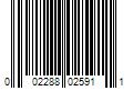 Barcode Image for UPC code 002288025911