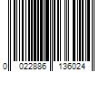 Barcode Image for UPC code 0022886136024