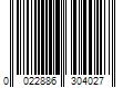 Barcode Image for UPC code 0022886304027