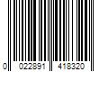 Barcode Image for UPC code 0022891418320