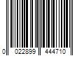 Barcode Image for UPC code 0022899444710