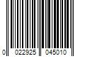 Barcode Image for UPC code 0022925045010