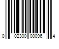 Barcode Image for UPC code 002300000964