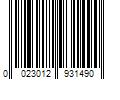 Barcode Image for UPC code 0023012931490