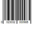 Barcode Image for UPC code 0023032000985