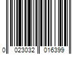 Barcode Image for UPC code 0023032016399