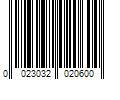 Barcode Image for UPC code 0023032020600