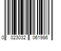 Barcode Image for UPC code 0023032061986