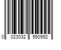 Barcode Image for UPC code 0023032550992