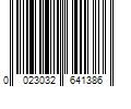 Barcode Image for UPC code 0023032641386