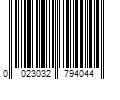 Barcode Image for UPC code 0023032794044