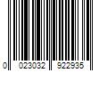 Barcode Image for UPC code 0023032922935