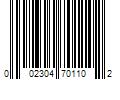 Barcode Image for UPC code 002304701102