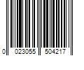 Barcode Image for UPC code 0023055504217