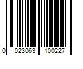 Barcode Image for UPC code 0023063100227