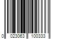 Barcode Image for UPC code 0023063100333