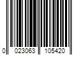 Barcode Image for UPC code 0023063105420