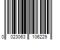 Barcode Image for UPC code 0023063106229