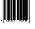 Barcode Image for UPC code 0023063151229