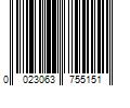 Barcode Image for UPC code 0023063755151