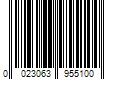 Barcode Image for UPC code 0023063955100