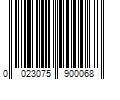 Barcode Image for UPC code 0023075900068