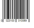 Barcode Image for UPC code 0023100010069