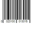 Barcode Image for UPC code 0023100013015