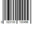 Barcode Image for UPC code 0023100100456