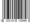 Barcode Image for UPC code 0023100102696