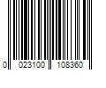 Barcode Image for UPC code 0023100108360