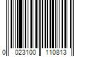 Barcode Image for UPC code 0023100110813