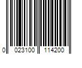 Barcode Image for UPC code 0023100114200