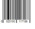 Barcode Image for UPC code 0023100117188