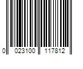 Barcode Image for UPC code 0023100117812