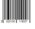 Barcode Image for UPC code 0023100119007