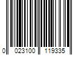 Barcode Image for UPC code 0023100119335