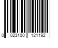 Barcode Image for UPC code 0023100121192