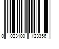 Barcode Image for UPC code 0023100123356