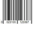 Barcode Image for UPC code 0023100123387