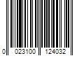 Barcode Image for UPC code 0023100124032