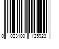 Barcode Image for UPC code 0023100125923