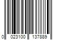 Barcode Image for UPC code 0023100137889