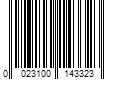 Barcode Image for UPC code 0023100143323