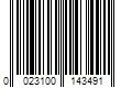 Barcode Image for UPC code 0023100143491