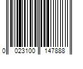 Barcode Image for UPC code 0023100147888