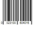 Barcode Image for UPC code 0023100604015