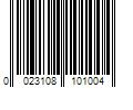 Barcode Image for UPC code 0023108101004