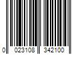 Barcode Image for UPC code 0023108342100